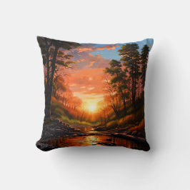 Cojín Decorativo Creek Bank Sunrise