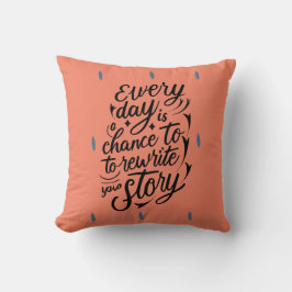 Cojín Decorativo Creencia motivadora en el diseño de tu propio mens