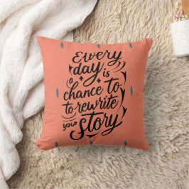 Cojín Decorativo Creencia motivadora en el diseño de tu propio mens