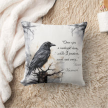 Creepe Black Raven Nevermore Halloween