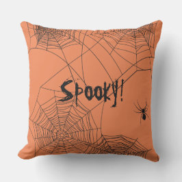 Cojín Decorativo Creepy Spiderweb