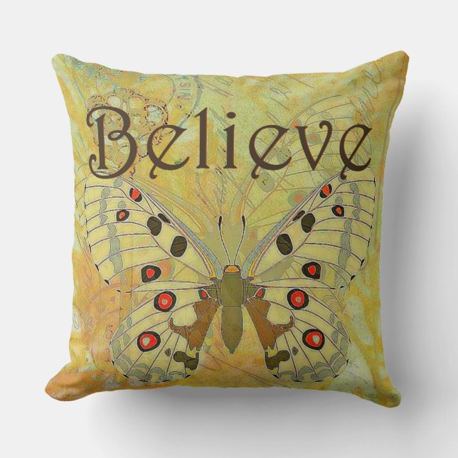 Cojín Decorativo Creer (Anverso)