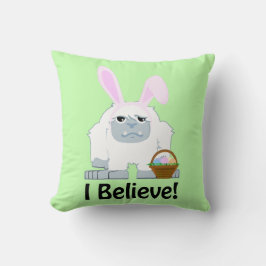 Cojín Decorativo ¡Creo! Easter Yeti