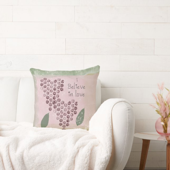 Cojín Decorativo Creo en los corazones de amor (Sofá)