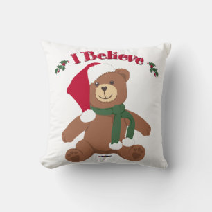 Cojín Decorativo ¡Creo! Navidades Teddy Bear