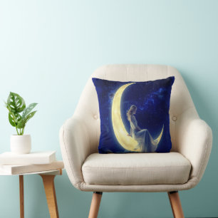 Cojín decorativo Crescent Moon Dreamer