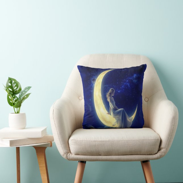 Cojín decorativo Crescent Moon Dreamer (Silla)