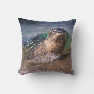Cojín Decorativo Cría de foca de puerto