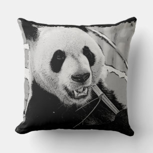 Cojín Decorativo Cría de oso panda adorable