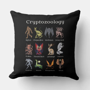 Cojín Decorativo Criaturas criptozoológicas