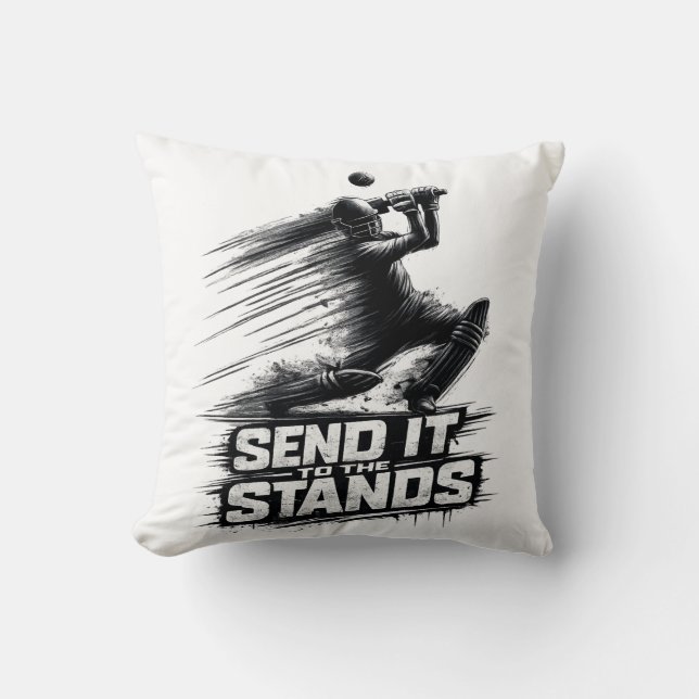 Cojín Decorativo Cricket World Cup Power  T-Shirt (Anverso)