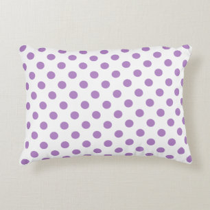 Cojín Decorativo Crimson Red Polka Doce Círculos