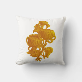 Cojín Decorativo Crisantemo amarillo