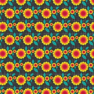 Cojín Decorativo Crisantemo geométrico