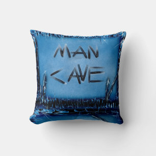 Cojín Decorativo Crístagos azules de la cueva del hombre