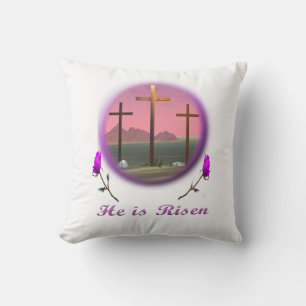 Cojín Decorativo Cristo está en ascenso