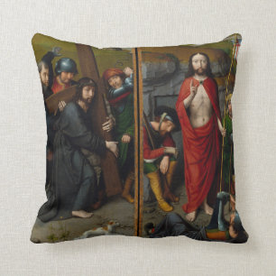 Cojín Decorativo Cristo que lleva la cruz