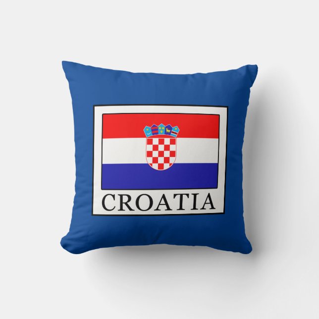Cojín Decorativo Croacia (Anverso)