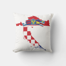 Cojín Decorativo Croatia Hrvatska Kroatien Hrv Zagreb Split Flag