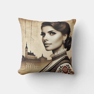 Cojín Decorativo Croatian Roots with Colorful Motif women