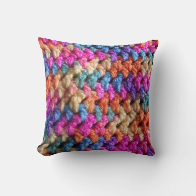 Cojín Decorativo Crochet 1 Pillow (Anverso)