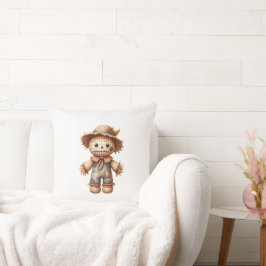 Cojín Decorativo Crochet Cute Scarecrow
