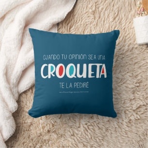 Cojín Decorativo Croqueta