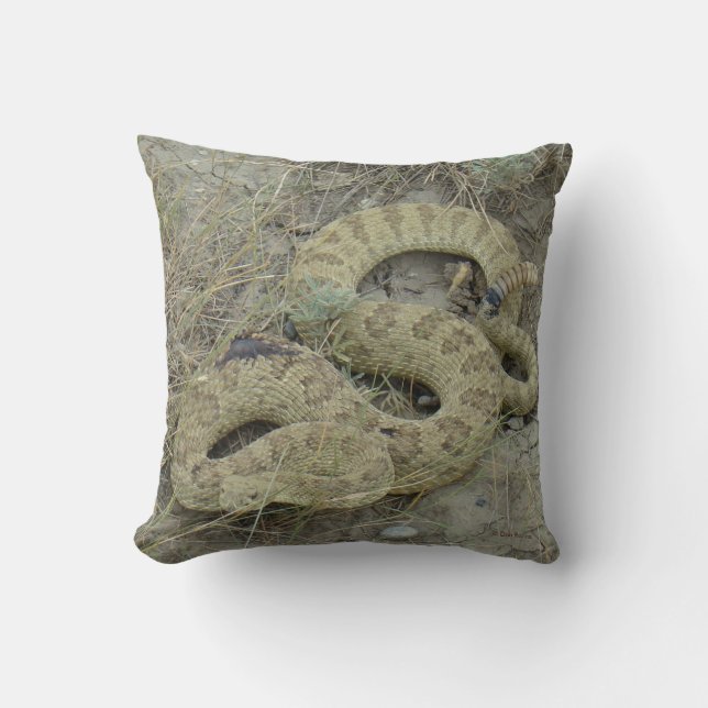 Cojín Decorativo Crótalo de pradera R20 (Anverso)
