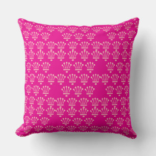 Cojín Decorativo Crowne rosa caliente