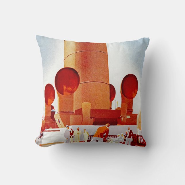 Cojín Decorativo Cruceros Orientales Gran Embudo (Anverso)