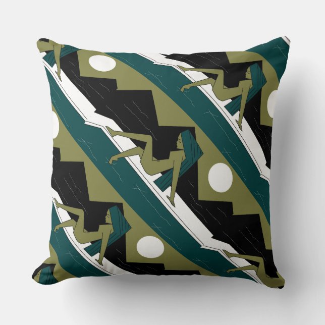 Cojín Decorativo Cruces de tejer vírgenes (Anverso)