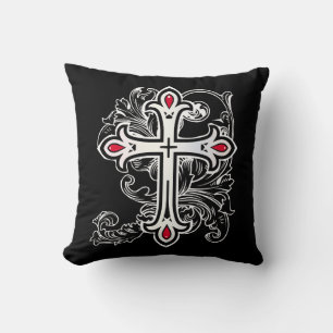 Cojín Decorativo Cruz gótica