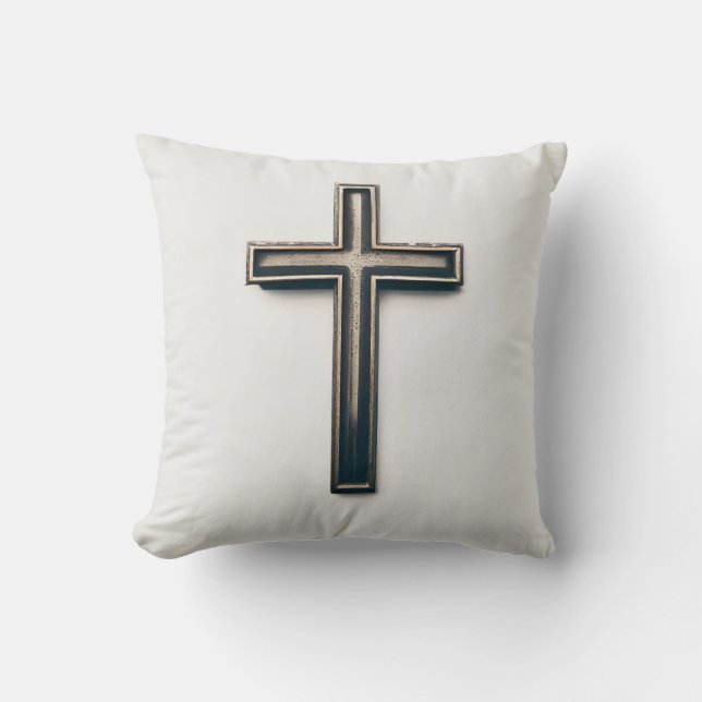 Cojín Decorativo Cruz religiosa (Anverso)