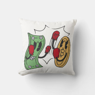 Cojín Decorativo Crypto Fight Club