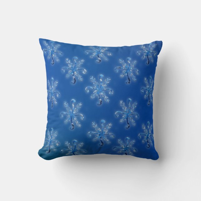 Cojín Decorativo Crystal Snflakes (Anverso)