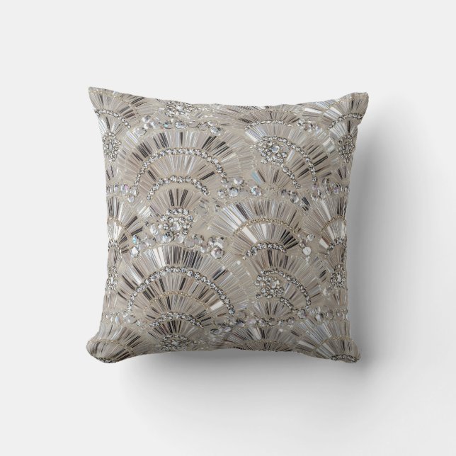 Cojín Decorativo Crystals Throw Pillow (Anverso)
