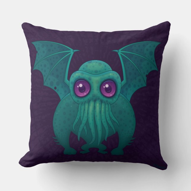 Cojín Decorativo Cthulhu (Anverso)