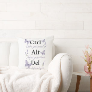 COJÍN DECORATIVO CTRL,ALT,SUPR