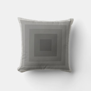 Cojín Decorativo Cuadrado geométrico negro