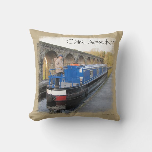 Cojín decorativo cuadrado personalizado (Anverso)