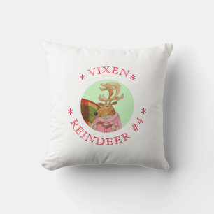 COJÍN DECORATIVO cuadrado VIXEN REINDEER