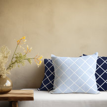 Cuadrados geométricos azules