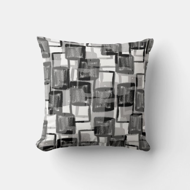 Cojín Decorativo Cuadrados monocromáticos (Anverso)