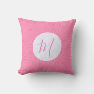 Cojín Decorativo Cuadrados ondulados rosados claros Personaliza Ini