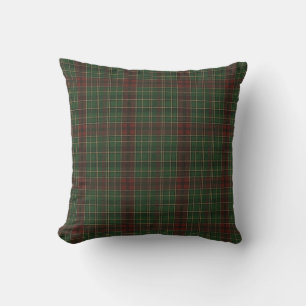 Cojín Decorativo Cuadro rojo/verde rústico y robusto para exteriore