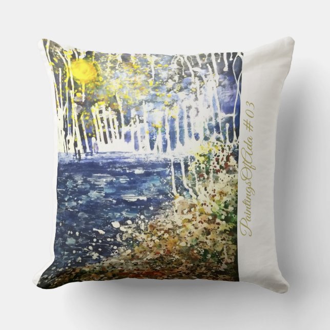 Cojín Decorativo Cuadros de Ada #03 - Artista - Desconocido (Anverso)