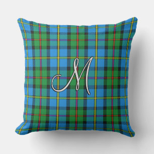 Cojín Decorativo Cuadros de Tartán Plaid del Clan Escocés MacLeod d