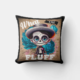 Cojín Decorativo ¿Cuál es el cráneo del azúcar de la flauta?
