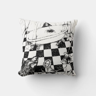 Cojín Decorativo ¡CUALQUIER COLOR DE FONDO! Escondiéndose de la alm