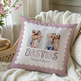 Cojín Decorativo Cualquier Colores Volutas Personalizado 2 Fotos Me